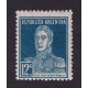 ARGENTINA 1923 GJ 581 ESTAMPILLA NUEVA MINT U$ 18,75